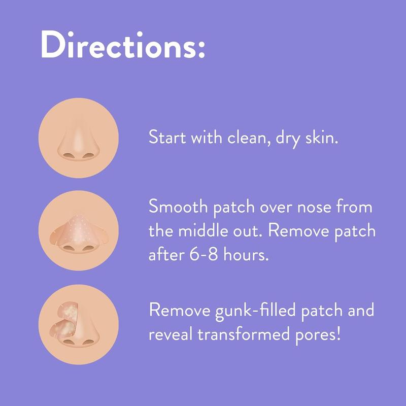 Peach Slices | Nose Pore Patches | Targets Pores & Pimples | Absorbs Oil Overnight | Vegan | Cruelty-Free | Facial Skin Care Products | 7 Ct