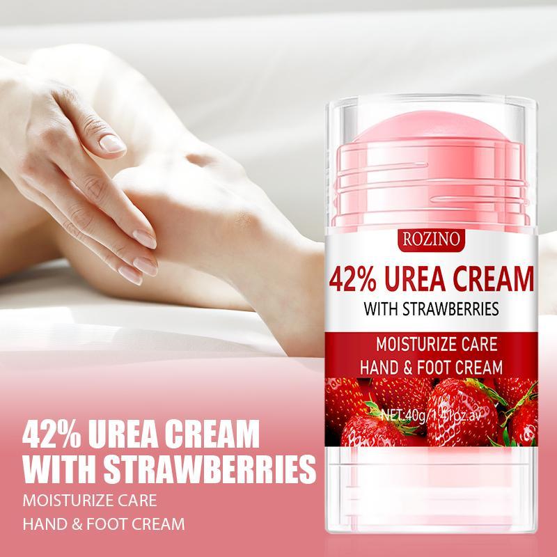 Strawberry Flavored Moisturizing Stick for Dry & Cracked Skin, 1 Count Hand & Foot Care Cream, Personal Care Product for Women & Men