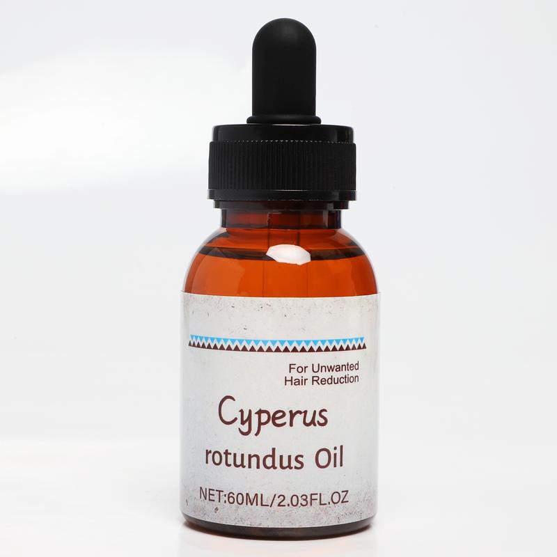 60ml Cyperus Rotundus Oil - The Exquisite Natural Solution for Optimal Hair Removal! A Vigorous Inhibitor of Hair Growth.