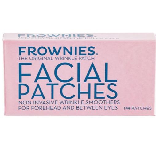 FROWNIES Forehead and Between the Eyes Wrinkle Patches - Hypoallergenic Facial Patches to Smooth & Soften Forehead Wrinkles & Eleven Lines - For Overnight Use, 144 Patches