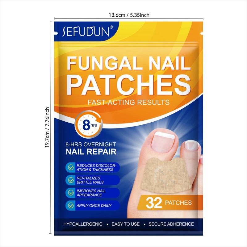 Nourishing Nail Care Patches, 32 Patches Nail Care Patches for Strengthen Nail, Nail Care Products for Women & Girls