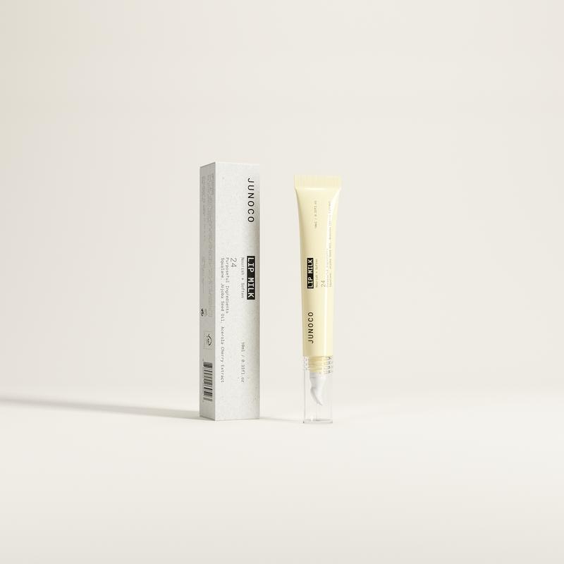 JUNOCO Lip Milk. 2-in-1 lip treatment and mask. 10ml