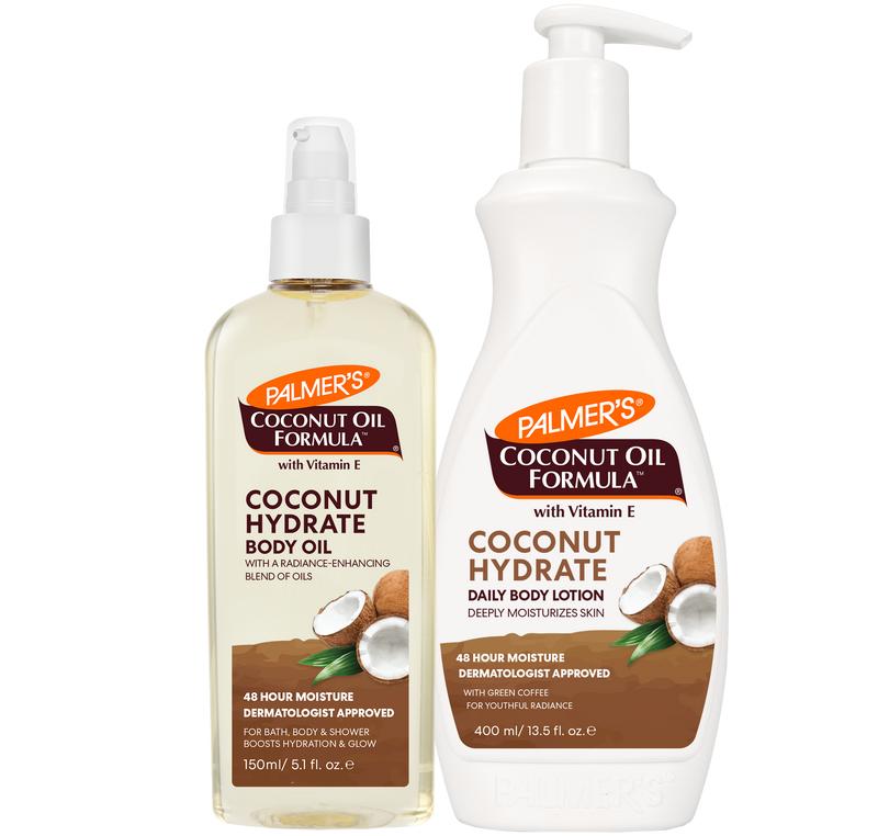 Palmer's Coconut Oil Body Lotion and Body Oil Skin Care Bundle Body Care Moisture