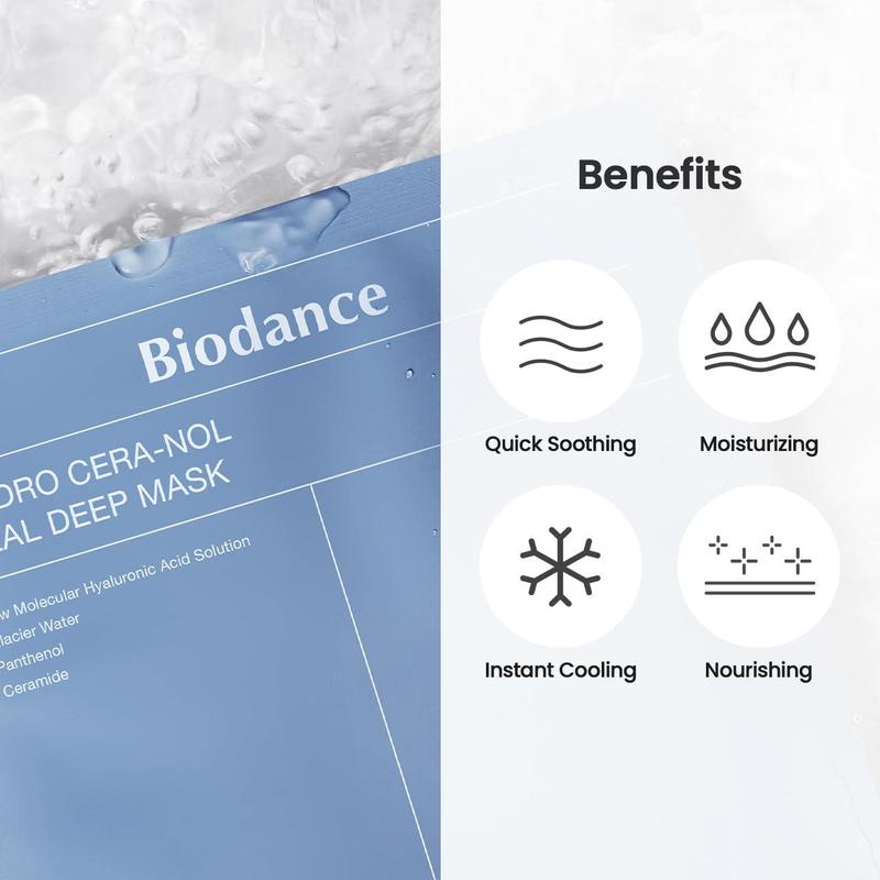 [ BIODANCE ] Bio-Collagen Real Deep Mask (1.19 oz x 4 ea) x 2 BOX +  Hydro Cera-nol Real Deep Mask (1.19 oz x 4 ea) x 2 BOX Hydrating Moisturizing