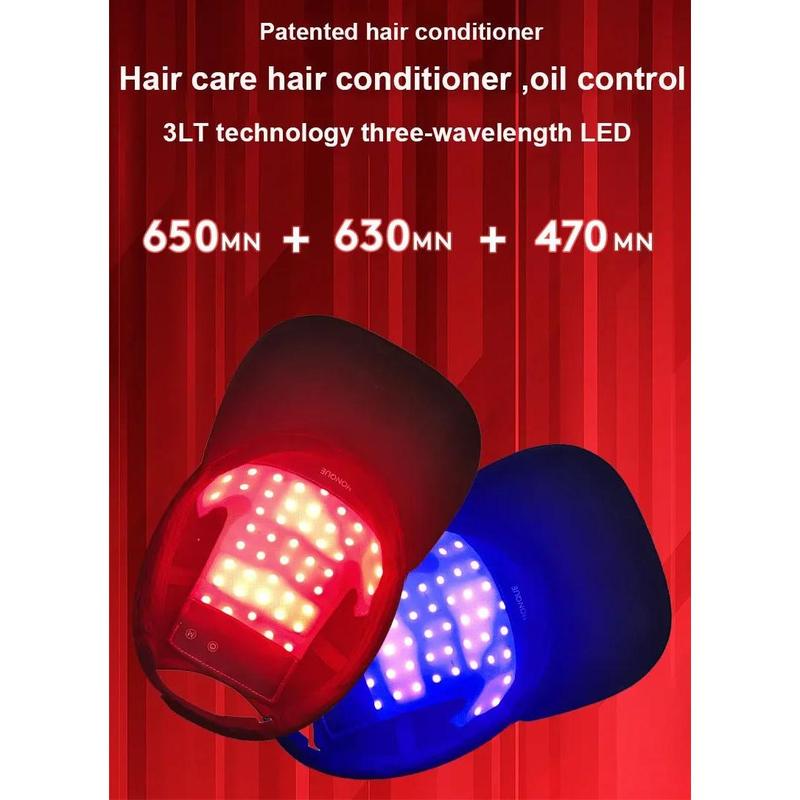 Élysilk RedRestore™ Hair Growth Cap - Red & Infrared Light Therapy Device for Hair Loss Treatment with USB Charging