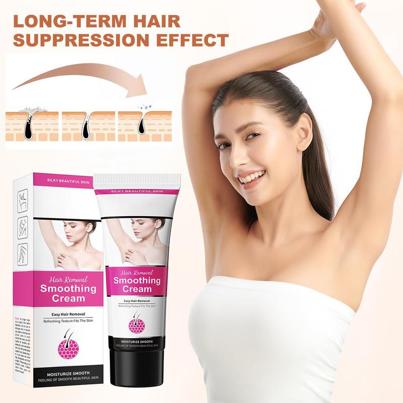 Hair Removal Cream, Gentle & Soothing Hair Removal for Women, Skin Friendly Painless Hair Remover Cream, Easy Hair Removal, Personal Care Products