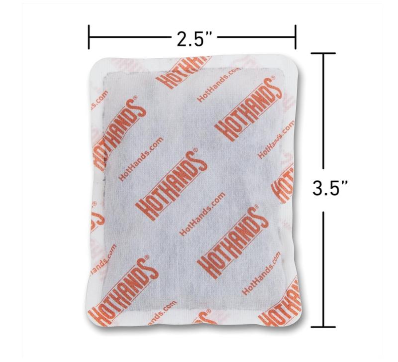 HotHands Body & Hand Super Warmers - Long Lasting Natural Odorless Air Activated Warmers - Up to 18 Hours of Heat - 10 Individual Warmers