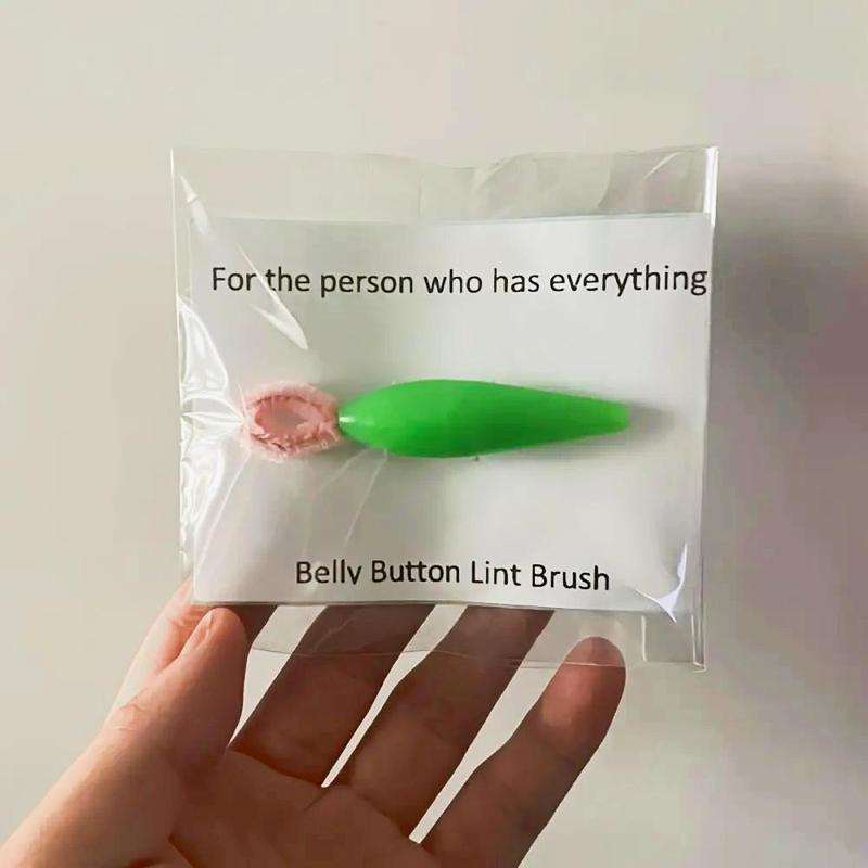 Mini Party Favor Gifts, Belly Button Lint Brush, Portable Belly Button Cleaning Brush, Party Gifts