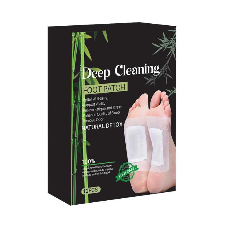 Deep Cleaning Natural Detox Foot Patch, 60pcs set Natural Foot Massage Scrubber, Callus Remover Sticker, Pedicure Foot Care Product