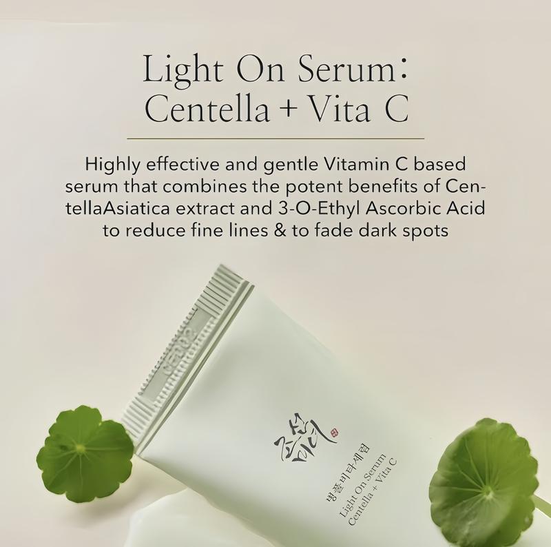 2PC Beauty of Joseon -Light On SerumCentella + Vita C 30ml