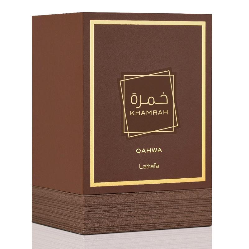 Lattafa Khamrah Qahwa EDP Unisex 3.4 Fl oz Perfume Cologne