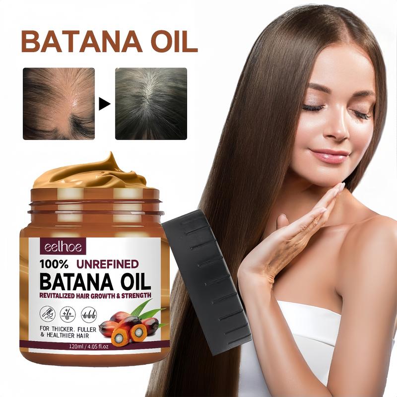 Raw Batana Oil for Hair Growth: 100% Natural Batana Oil from Honduras Prevent Hair Loss and Enhances Hair Thickness for Men & Women Haircare, Comfort