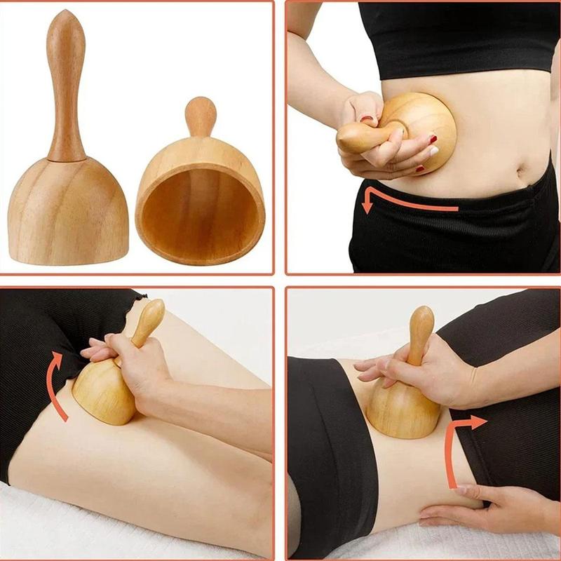 Wooden Massage Tool Set, 3 Counts set Manual Massage Tool, Lymphatic Drainage Massager, Wooden Massager for Maderoterapia, Body Sculpting & Contouring, Body Care Tools