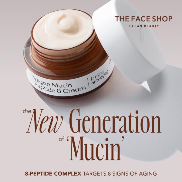 Alltimate Vegan Mucin Peptide 8 Cream Plant-Powered Lifting Skin Care for Anti-Aging Firming Vegan Snail Mucin Moisturizing