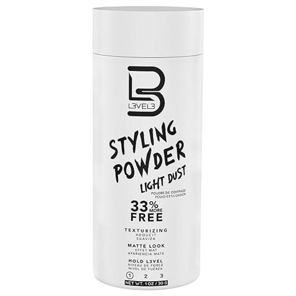 L3 Level 3 Light Hold Styling Powder - Matte Texturizer & Volumizer