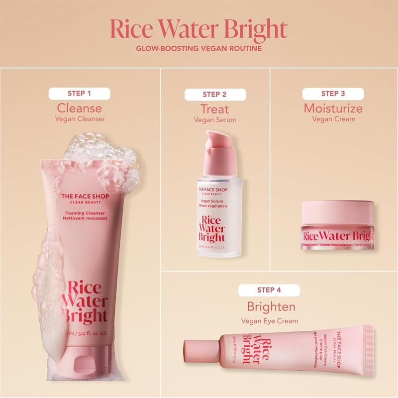 Rice Water Bright The Everyday Cleanse Duo Cleanser Facial Cleansing for Oily Dry Skin Skincare Gentle Skincare Gentle