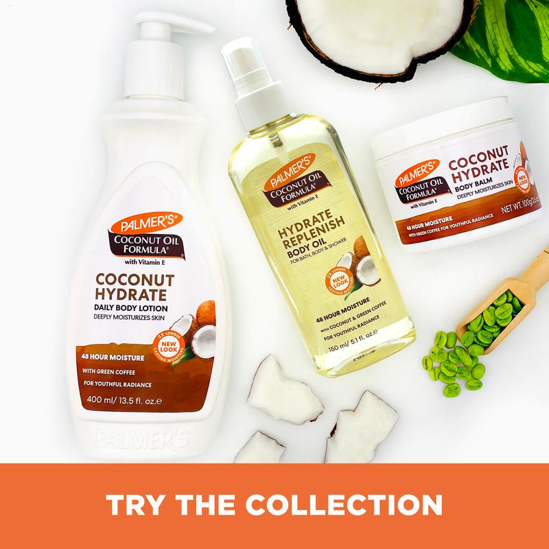 Palmer's Coconut Oil Body Lotion and Body Oil Skin Care Bundle Body Care Moisture