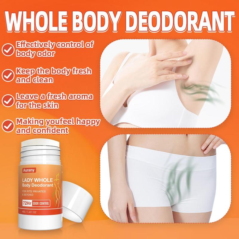 Underarm Body Deodorant Lotion, Long-lasting Freshness & Odor Control Body Cream, Hydrating & Soothing Formula Body Care Product for Women