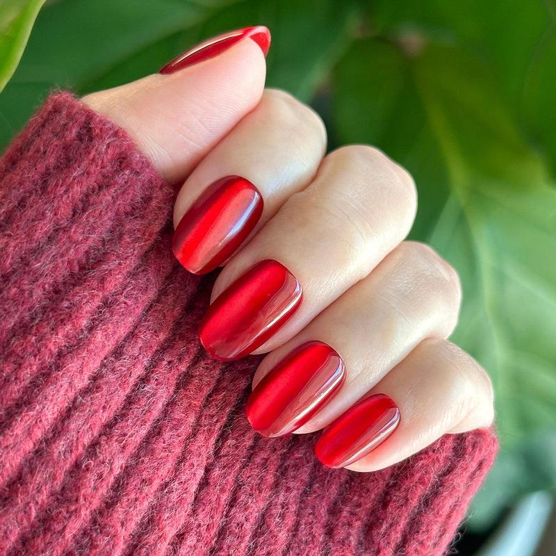 Secret Sauce Velvet - Press-On nails | Short | Round