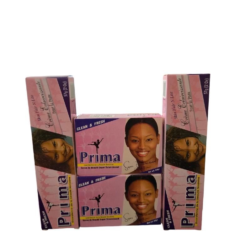 Prima Clean and fresh cream good for face Skincare 2 cream 2 Soap  pack 4