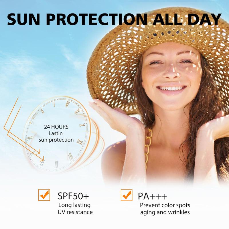 Sun Care Stick, Moisturizing Sun Stick, Sun Care Product for Face & Body, Facial Sunscreen & Sun Care Product for Women & Men, Christmas Gift