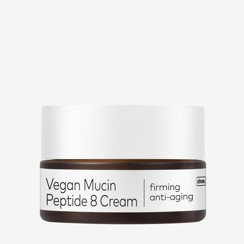 Alltimate Vegan Mucin Peptide 8 Cream Plant-Powered Lifting Skin Care for Anti-Aging Firming Vegan Snail Mucin Moisturizing