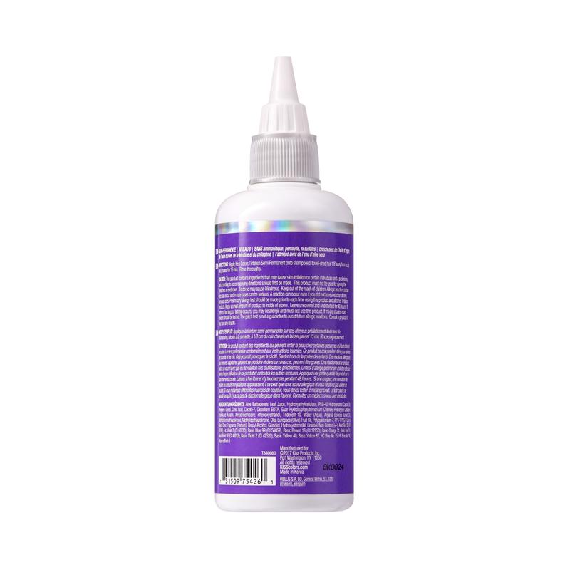 KISS Colors & Care Tintation Semi-Permanent Color - Vivid Violet