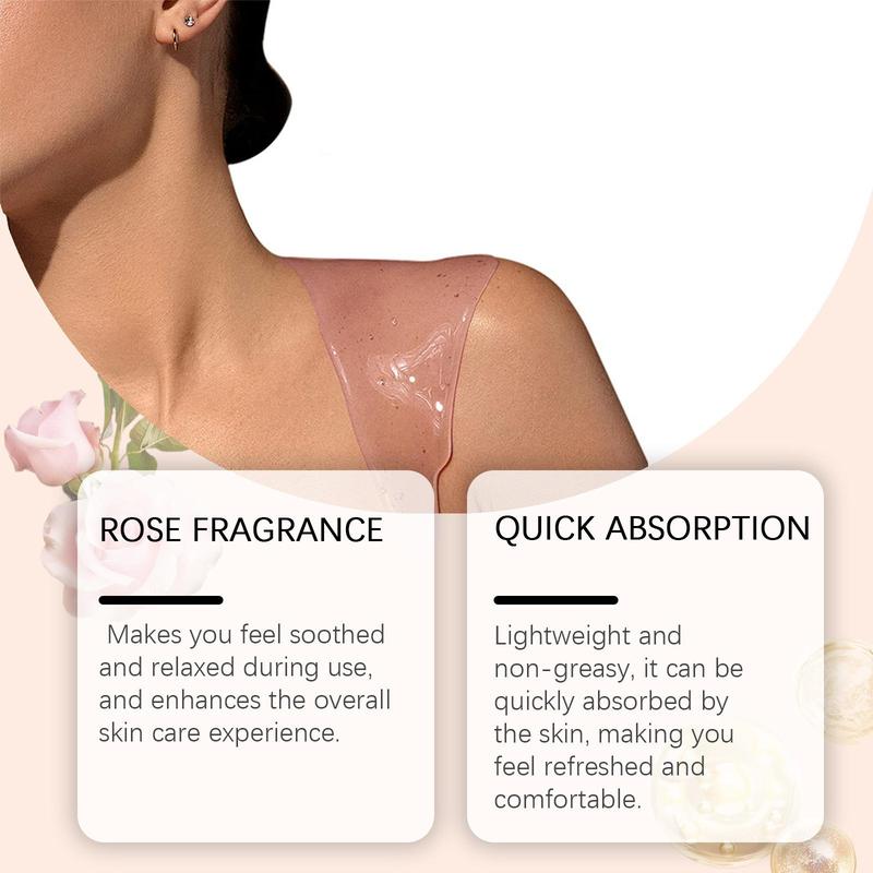 Rose Oil Body Care Oil, 2 Counts Moisturizing & Quick Absorption Body Massage Oil, Nourishing Body Care Product for Women & Girls