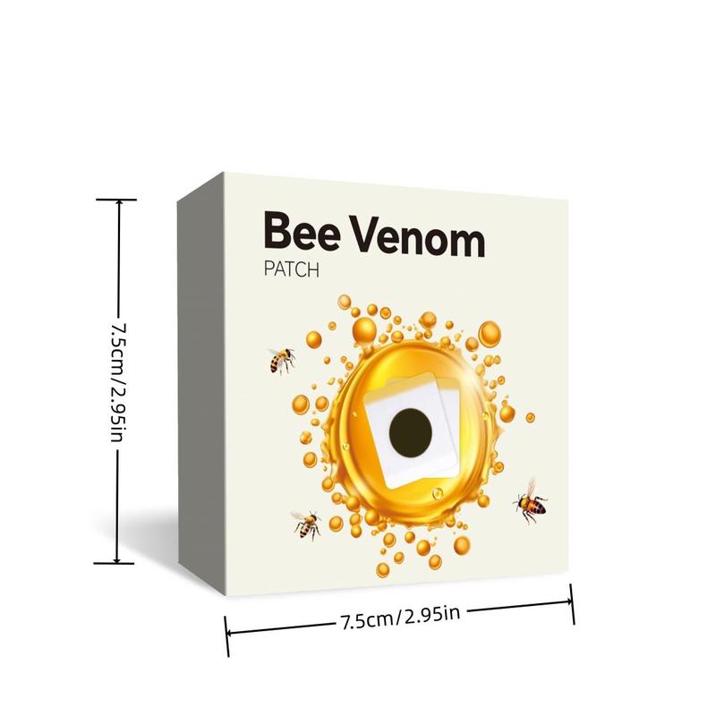 Bee Venom Patch, Belly Button Cleansing Patch, Daily Belly Button & Abdomen Cleansing Patch, Manual Massage Tool for All Skin Types