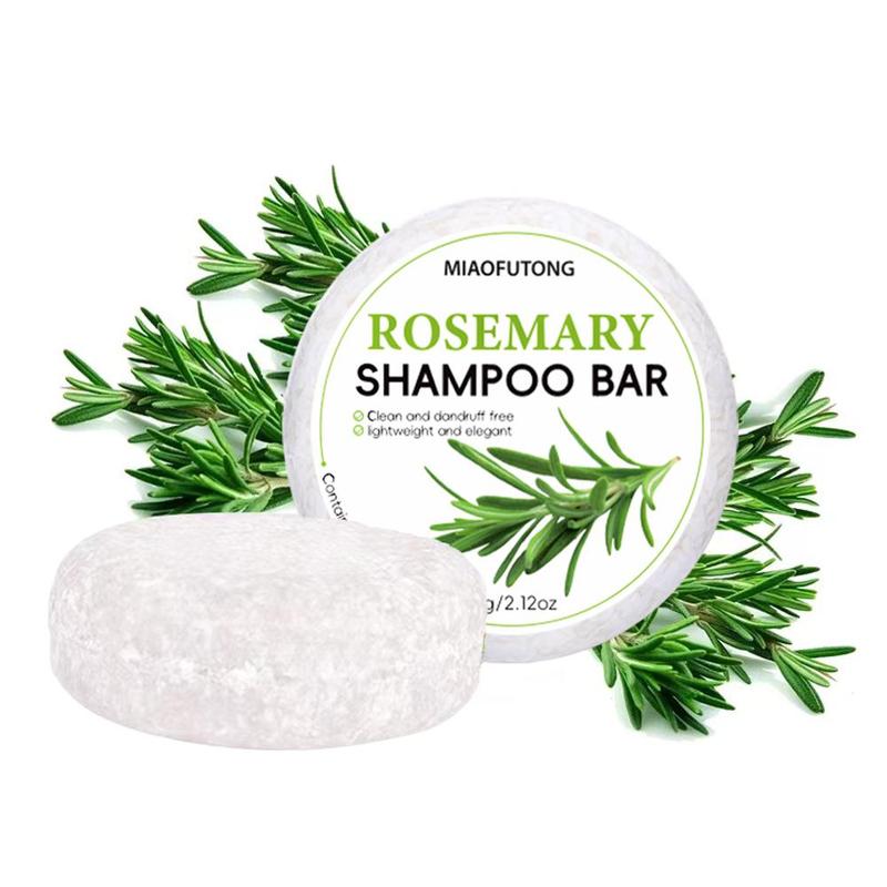 Rosemary Deep Cleansing & Oil Control Shampoo Bar, 1 Count Hydrating & Smoothing Hair Care Soap, Hair Care & Styling Product, Hair Growth Shampoo, Christmas, Christmas Gift