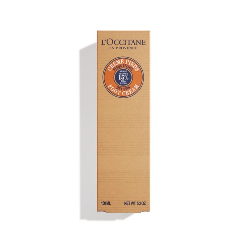 L'Occitane 15% Shea Butter Foot Cream Enriched with Lavender & Arnica 5.30 fl oz