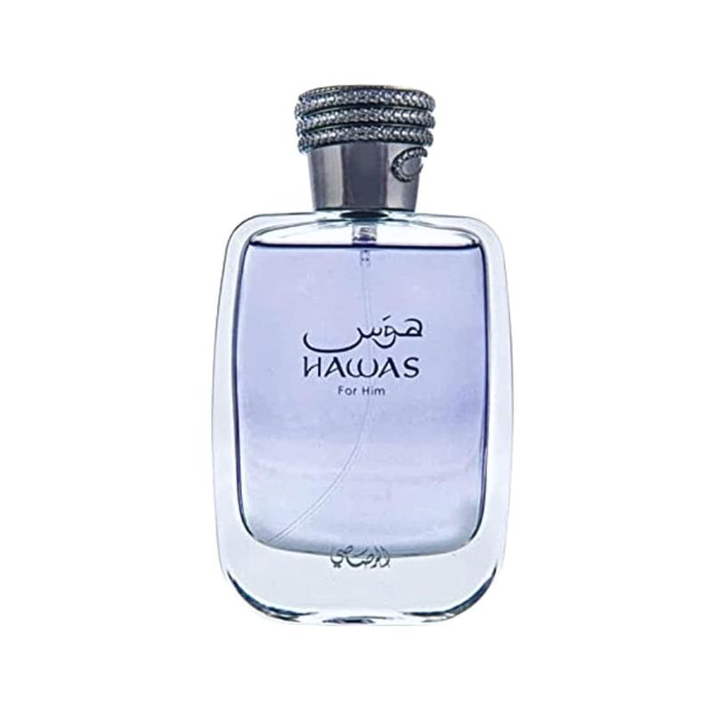 Hawas Perfume by Rasasi 3.4oz (100ml) Eau de Parfum EDP For Men Floral Fragrance  cologne men   rasasi perfume for men hawas ice for her  perfume hombre cologne review rasasi perfume