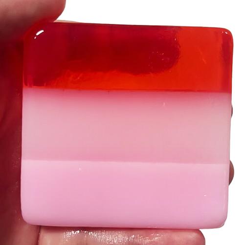 Pink Passion Soap Bar | Strawberry Vitamins Skin Repair Hydrate Facial Skincare Moisturizer Moisture nurture Hydrating Olive Plant Shea Moisturizing