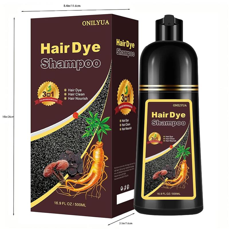 Hair Dye Shampoo Blonde For Women And Men, 3-In-1 Instant Hair Color Shampoo, Long Lasting Brown Hair Shampoo, Shampoo Hair Dye Easy To Use,Halloween