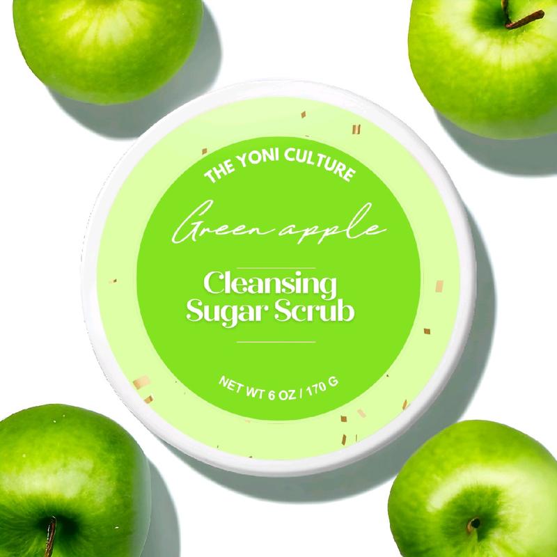 Sugar Scrub - Exfoliant Foaming Moisturizing Daily Scent Body Care Scented Cleanser Moisturizer Cleansing Gift Gentle