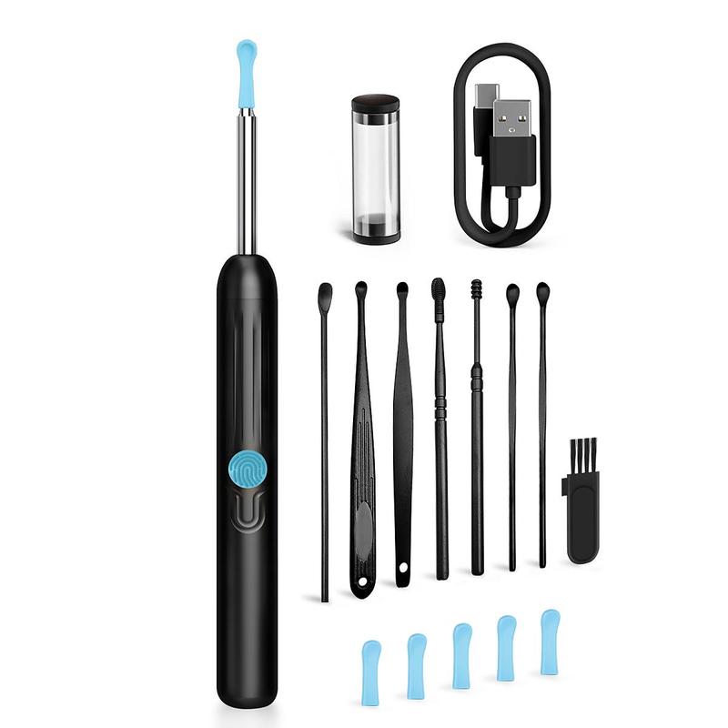 Intelligent Visual Ear Scoop Kit, 1 Set Ear Wax Remover Kit, Ear Cleaning Tool for Adults, Ear Wax Removal Tool, Christmas Gift