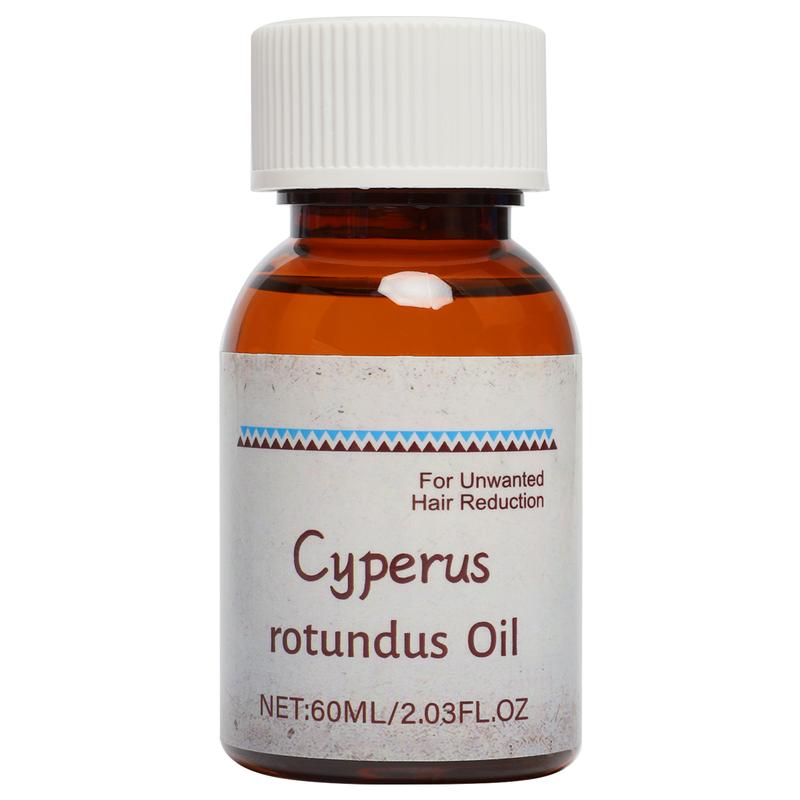 60ml Cyperus Rotundus Oil - The Exquisite Natural Solution for Optimal Hair Removal! A Vigorous Inhibitor of Hair Growth.