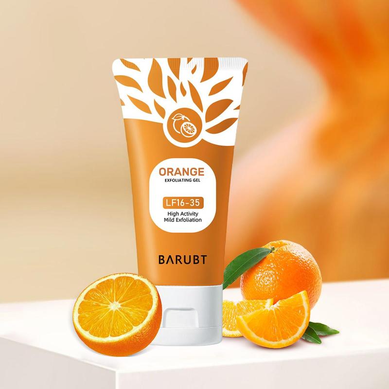 [90% People Choose] 2024 Orange Exfoliating Gel Scrub Face Body Skin, Facial Exfoliator 50g Skincare