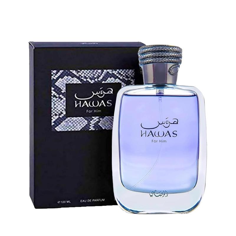 Hawas Perfume by Rasasi 3.4oz (100ml) Eau de Parfum EDP For Men Floral Fragrance  cologne men   rasasi perfume for men hawas ice for her  perfume hombre cologne review rasasi perfume