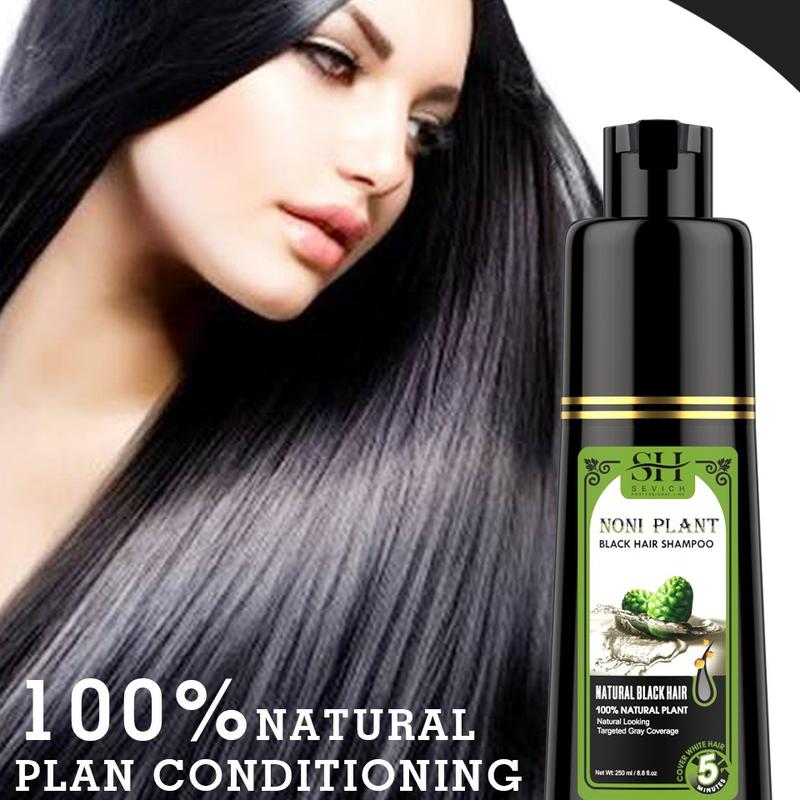 Unisex Black Herbal Hair Dye Shampoo 3 in 1 for 99.99% Gray Hair Coverage,Quick hair dye Hair Color Shampoo for Women&Men,Fruity Hair dye Shampoo,Long Lasting Shampoo Black Hair Dye in Semi-Permanent Haircare Mild Ammonia-Free Plant Hair Dye Haircare Gift