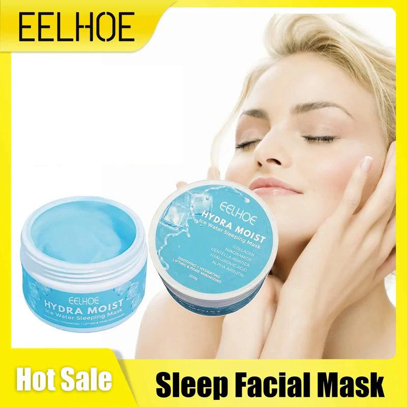 Sleep Facial Mask Moisturizing Face Whiten Brighten Remove Ance Fade Fine Lines Shrink Pore Freckle Removal Smear Wash-free Mask