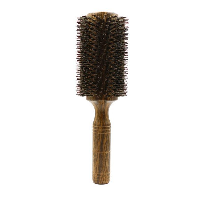 Wooden Handle Hairdressing Brush, Wet & Dry Hair Detailing Comb, Curly Hair Detangling & Styling Tool For Women, Men