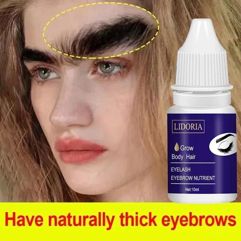 New Eyebrow Growth Serum Nourishing Follicles Hairline Lashes ExtensionThick Eelash Intensive Lengthening Nutrition Liquid 2024