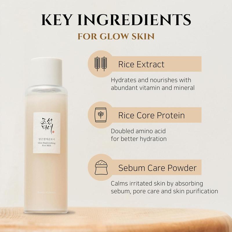 [ Beauty of Joseon ] Glow Replenishing Rice Milk, 150ml   5.07 fl. oz. Milky Skincare Moisture Skin Repair Comfort