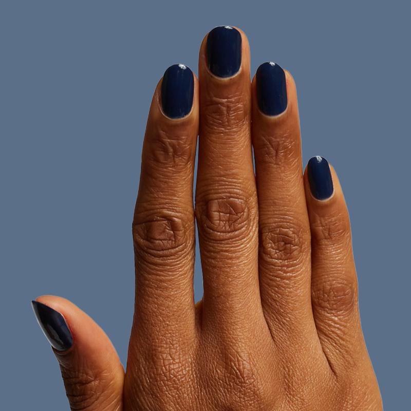 Suited true dark navy nail polish