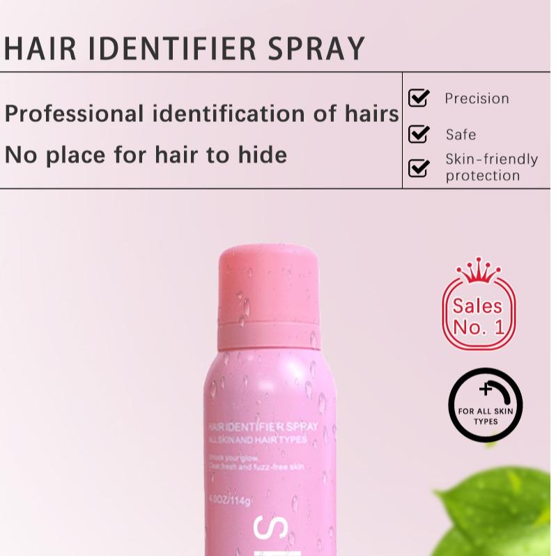 sknbody (spray plus razor)Hair Identifier Spray for Face Shaving, Thanksgiving, Christmas gifts,Skin Body Face  Identifier Spray, Skin Dermaplaning Spray for Face  Body Care  Removal Wax Flawless Cosmetic peach fuzz white spray gentle