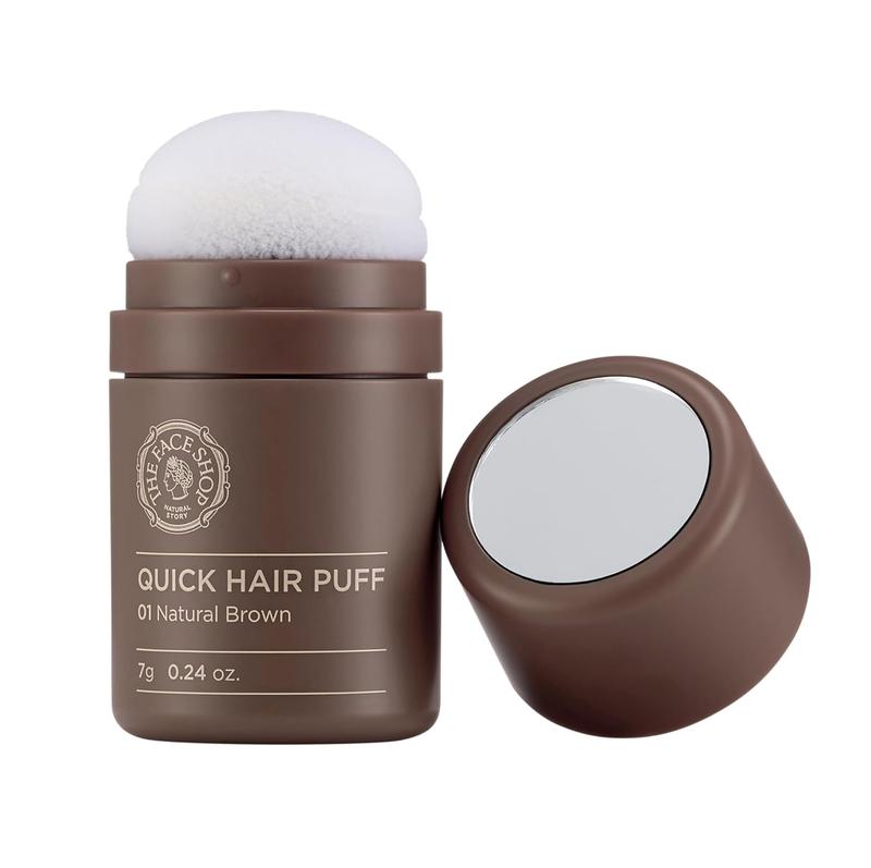 Quick Hair Puff Natural Color Powder-Type Hair Puff for Easy Hair Loss Solution Haircare Matte