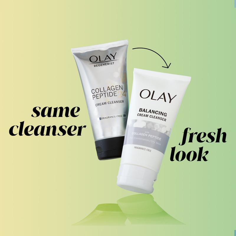 Olay Balancing Cream Cleanser with Collagen Peptide