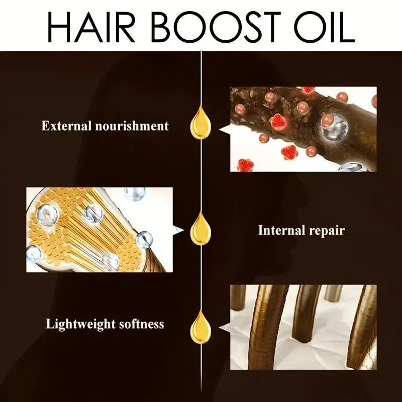 Rosemary Hair Oil, 3 Counts set Hair Care Oil for Dry & Damaged Hair, Hair Strengthening Oil, Moisturizing Hair Oil for All Hair Types