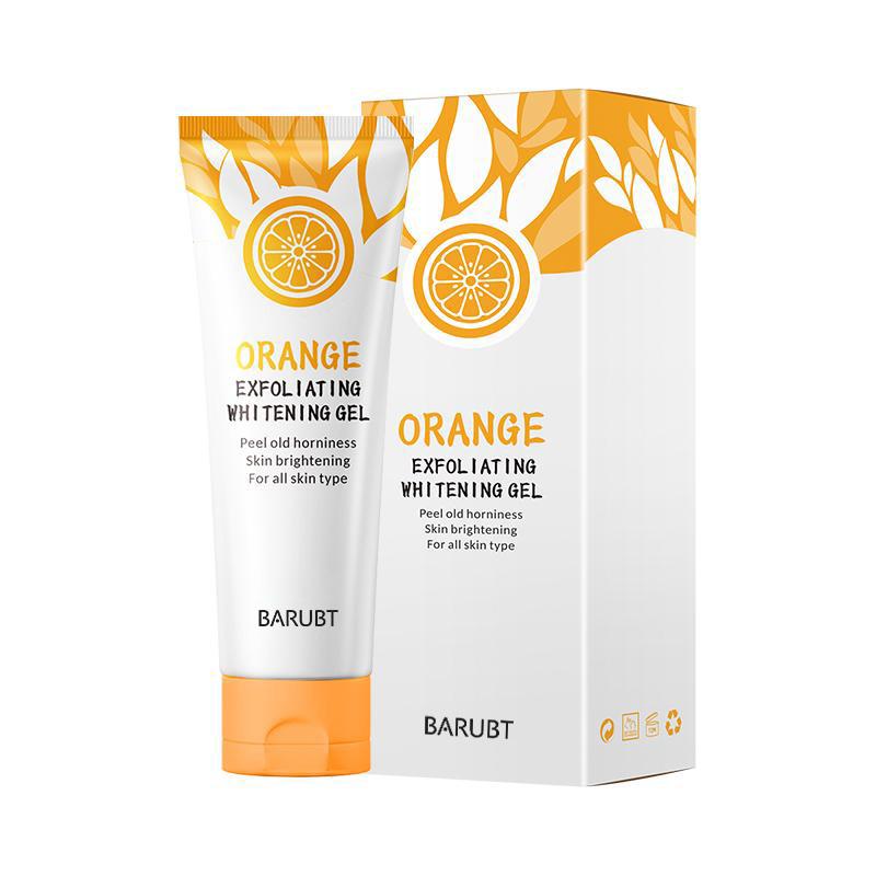 Exfoliating Gel,Orange Facial Cleanser,Gentle Exfoliant Orange,Orange Exfoliating Gel,Facial Cleansing Gel-50g ,exfoliating all skin types,exfoliating gel Skincare Daily